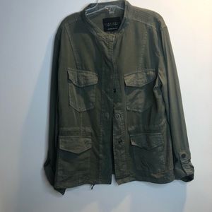 Sanctuary Olive Green Light Military Style Jacket